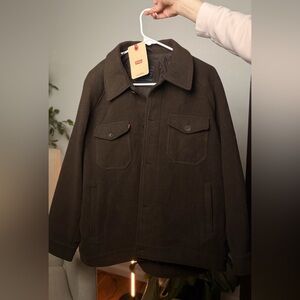 Levi's Dark Brown Shirt Jacket